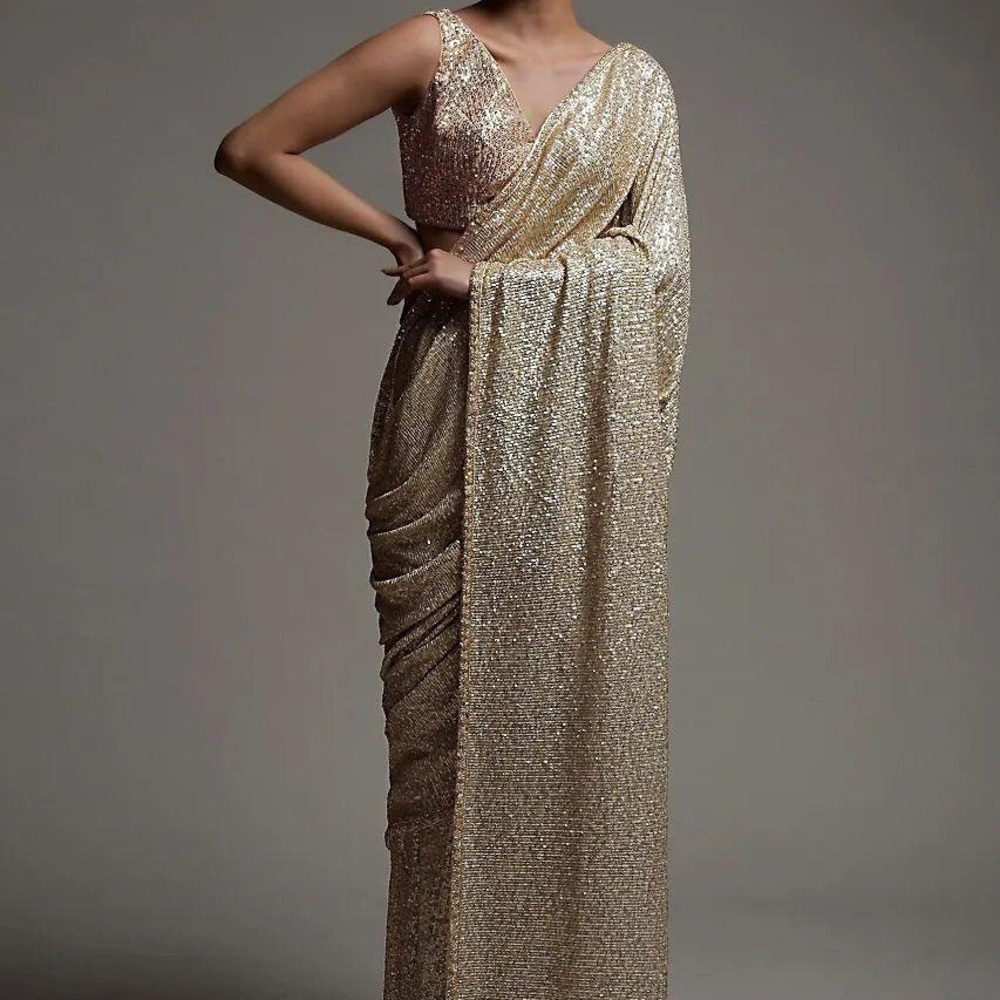 Gold Sari